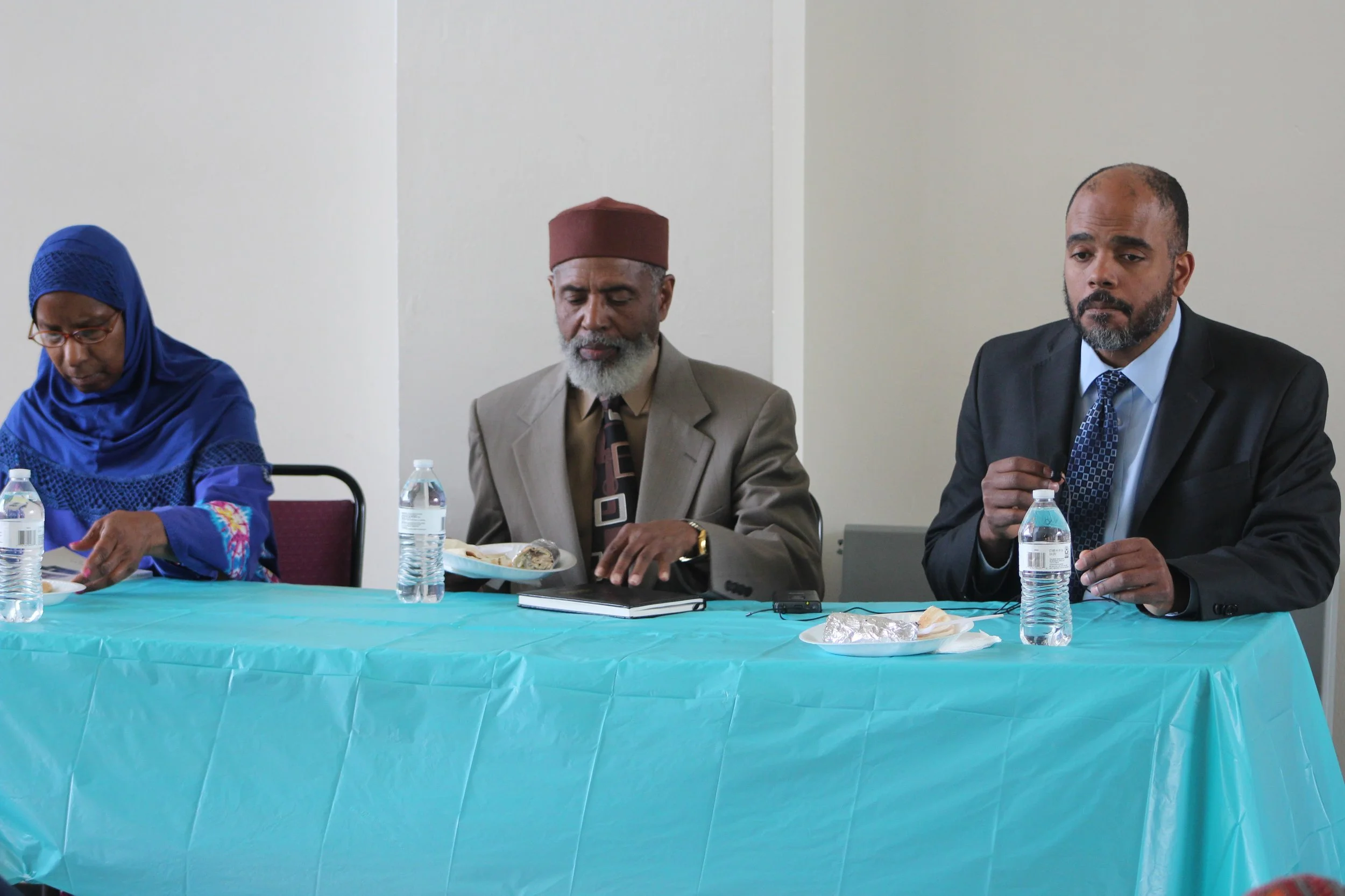 Panel of guests for Black History Month Event